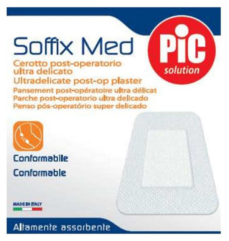 pikdare spa cerotto in tnt adesivo 10x8 cm con compressa assorbente 45x55 cm pic soffix med 1 pezzo pic ean 8058090015123