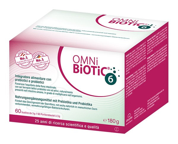 istituto allergosan italia omni biotic 6 polvere 60 bustine da 3 g ean 9120001433803