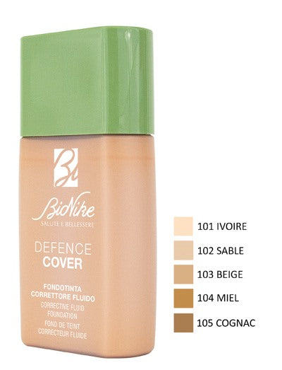 icim bionike defence cover fondotinta correttore fluido 101 40 ml bionike ean 8029041179119