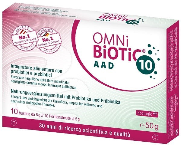 istituto allergosan italia omni biotic 10 aad 10 bustine da 5 g ean 9120001433735