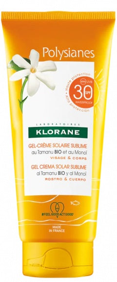 pierre fabre klorane gel crema solare sublime spf 30 visocorpo 200 ml klorane ean 3282770206531