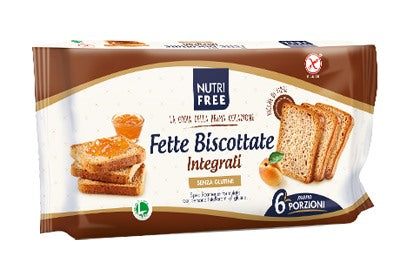 nuova terra nutrifree fette biscottate integrali 225 g nutrifree ean 8008696028393