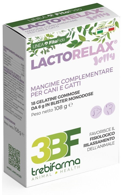 trebifarma lactorelax jelly 18 jelly trebifarma ean 8033650120653