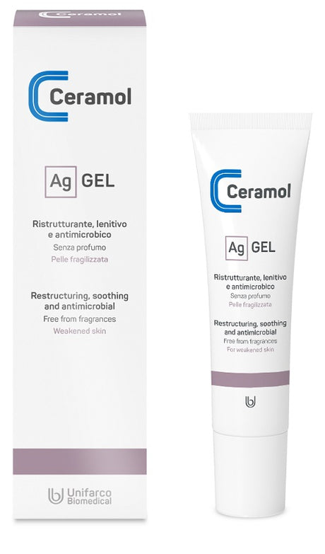 unifarco ceramol ag gel 30 ml unifarco ean 8029408093089