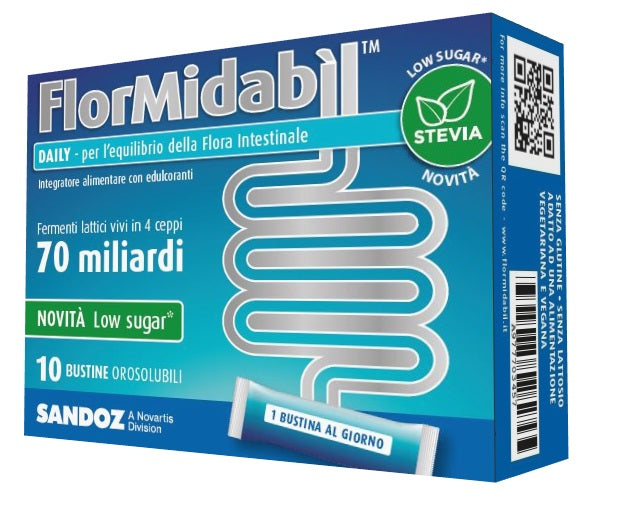 polifarma flormidabil daily 10 bustine con stevia flormidabil