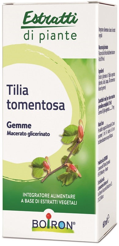 boiron tilia tomentosa boiron macerato glicerico 60 ml boiron ean 8052432890331
