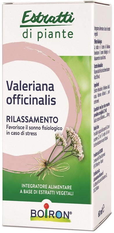 boiron specialita valeriana boiron estratto idroalcolico 60 ml boiron ean 8052432890355