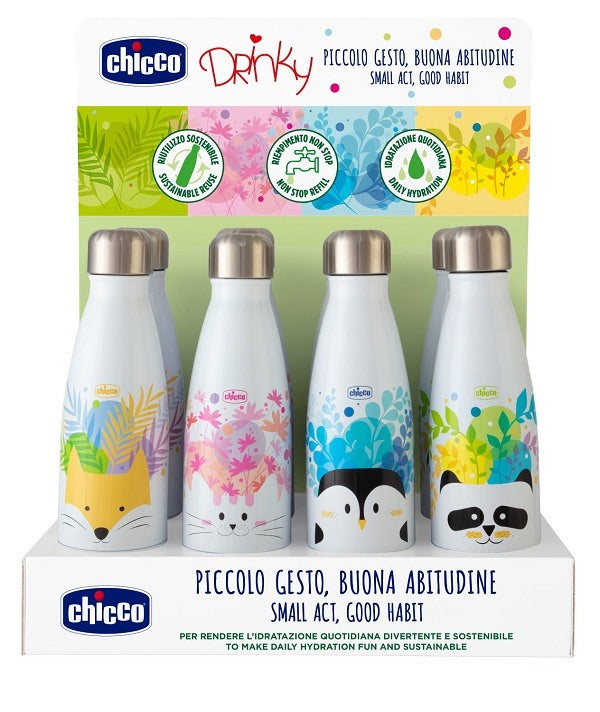 artsana chicco chicco borraccia inox 350 ml chicco ean 8058664120246