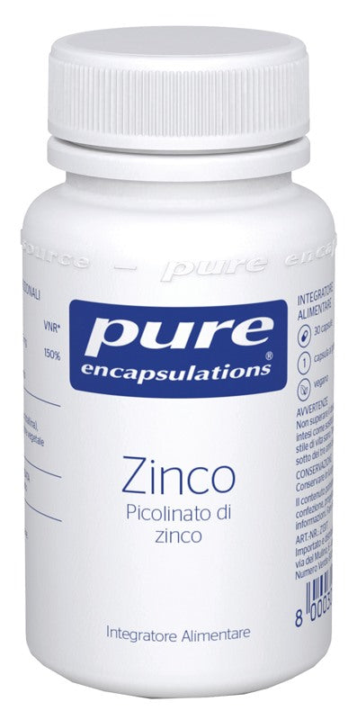 nestle italiana pure encapsulations zinco 30 capsule pure encapsulations ean 8000300395044