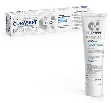 curasept curasept biosmalto mousse carie menta 50 ml curasept ean 8056746071257