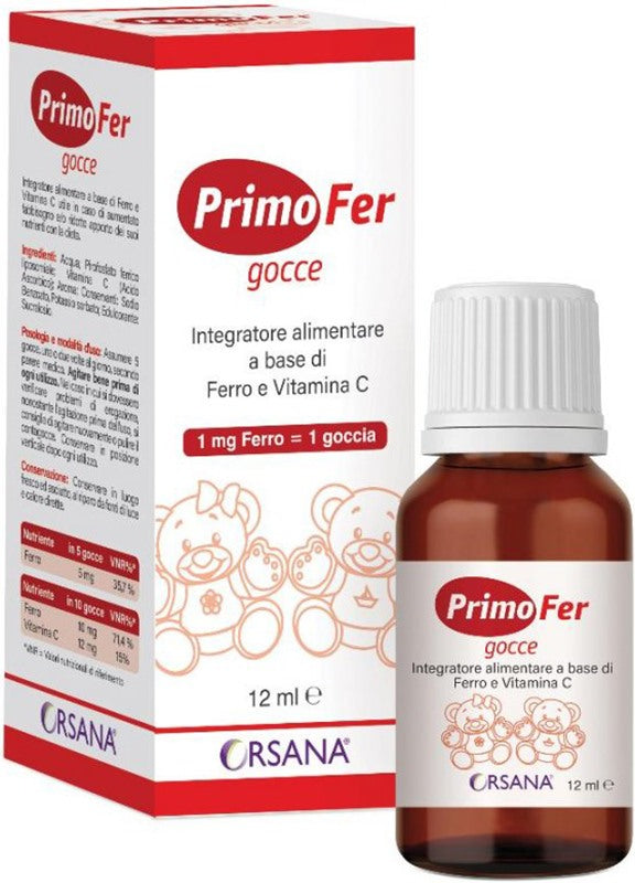 orsana italia primofer gocce 12 ml orsana