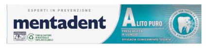 unilever italia mkt oper mentadent alito puro 75 ml mentadent ean 8717163762516