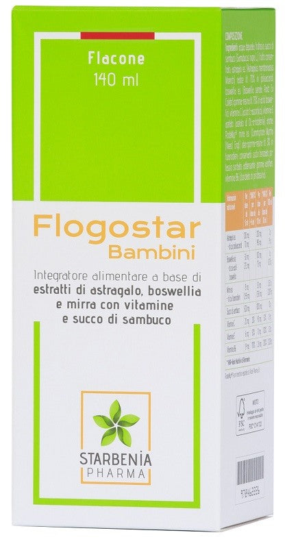 centro prod servizi flogostar bimbi 140 ml starbenia pharma