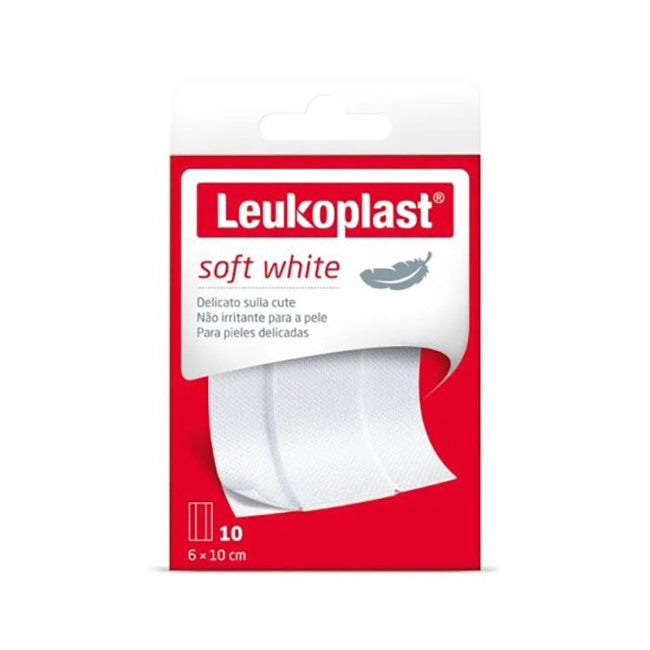 bsn medical leukoplast soft white 100 x 6 cm 10 pezzi leukoplast soft white ean 4042809658897