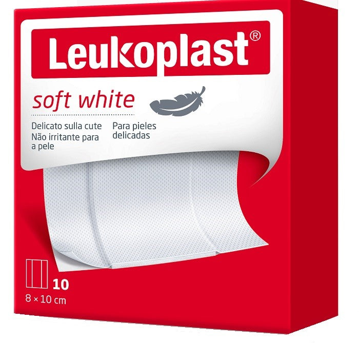 bsn medical leukoplast soft white 100 x 8 cm 10 pezzi leukoplast ean 4042809653861