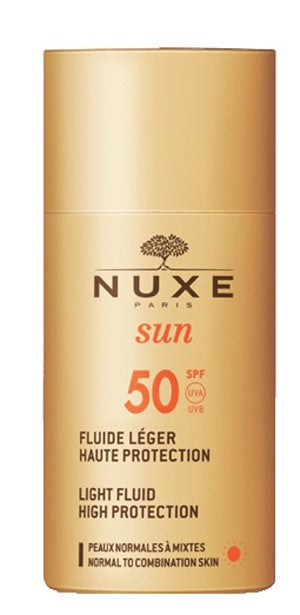 nuxe nuxe sun fluido leggero alta protezione spf50 50 ml nuxe ean 3264680022166