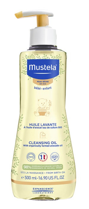 lab expanscience italia mustela olio bagno pelle secca 500 ml mustela ean 3504105034290