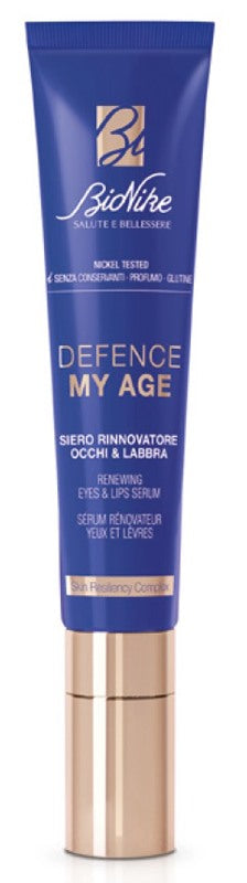 icim bionike defence my age siero rinnovatore contorno occhi e labbra 15 ml bionike ean 8029041112888
