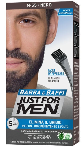 combe italia just for men barba baffi m55 nero 51 g just for men ean 5010934009630