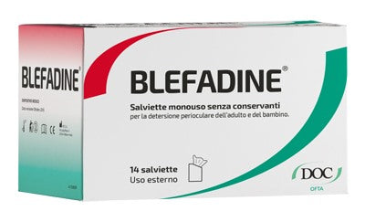 doc oftalmici blefadine 14 salviette monouso per detersione perioculare doc generici