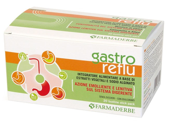 farmaderbe gastro reflu 20 stick da 15 ml ean 8058456784342