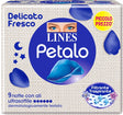 fater lines petalo blu assorbente notte 9 pezzi lines ean 8001480401501