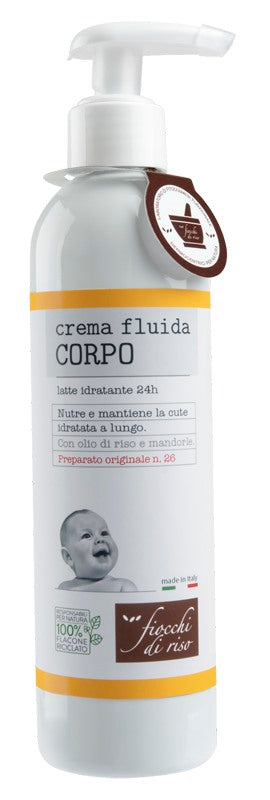 artsana chicco fiocchi di riso crema fluida corpo idratante 240 ml artsana ean 8058664171200