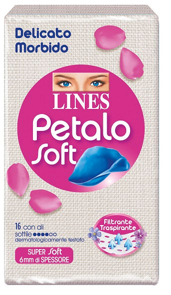 fater femcare lines petalo soft ali 16 pezzi lines ean 8001480401525
