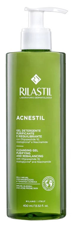 ganassini cosmetic rilastil acnestil gel detergente 400 ml rilastil ean 8050444857960