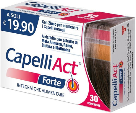 ff capelli act forte 30 compresse ff ean 8030936400515