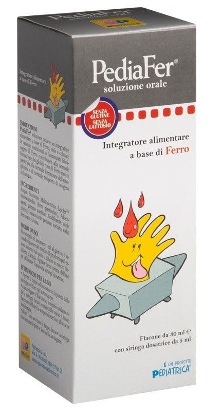 pediatrica pediafer soluzione orale 30 ml pediatrica ean 8051160660117