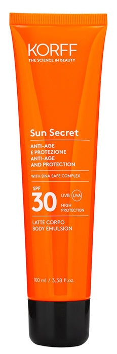 korff beauty korff sun secret fluid lotion protective anti age spf30 100 ml korff ean 8050519682398