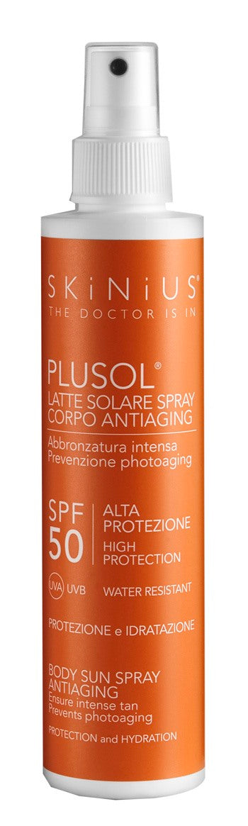 skinius plusol latte solare spf 50 100 ml ean 8059006680169