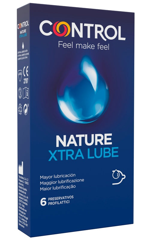 pikdare profilattico control nature 20 xtra lube 6 pezzi control ean 8411134139634