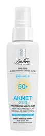 icim bionike aknet sun protezione molto alta spf50 50 ml bionike ean 8029041229012