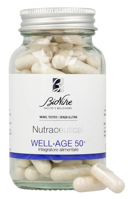 icim bionike nutraceutical well age 50 60 capsule bionike ean 8029041181112