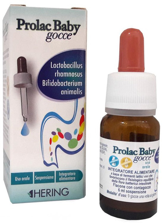 hering prolac baby fermenti lattici gocce 6 ml hering