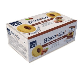 nuova terra nutrifree biscogo con crema di nocciole 4x40 g nutrifree ean 8008696030136