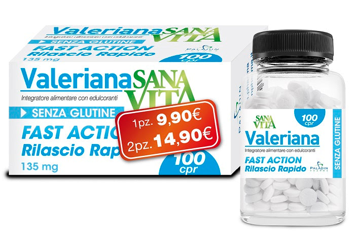 paladin pharma sanavita valeriana 100 compresse faipa cosmetics ean 8052049551816