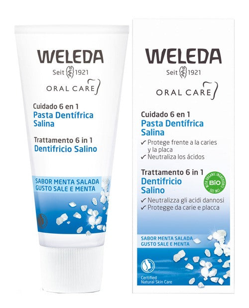 weleda italia dentifricio salino 75 ml weleda ean 4001638098090