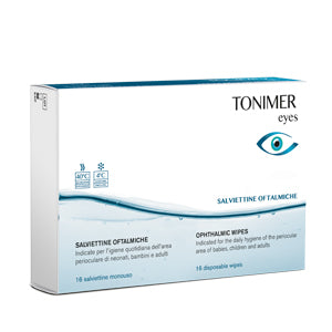 ganassini health care tonimer eyes salviettine oftalmiche 16 pezzi tonimer ean 8050444858189