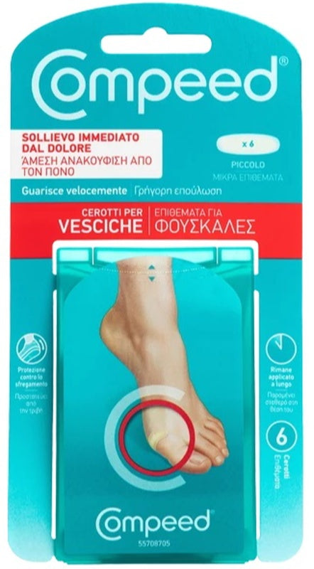 perrigo hra compeed cerotti per vesciche piccolo 6 pezzi compeed ean 3663555001440