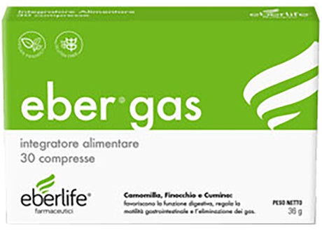eberlife ebergas 30 compresse eberlife farmaceutici