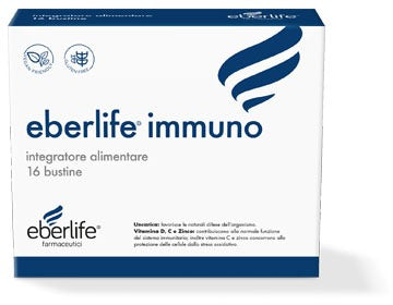 eberlife eberlife immuno 16 bustine eberlife farmaceutici