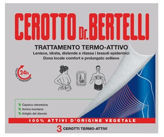 kelemata dr bertelli cerotto termo attivo 3 pezzi dr bertelli ean 8009150702477