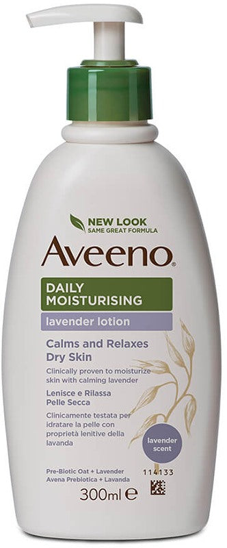 johnsonjohnson aveeno pn crema idratante corpo lavanda 300 ml aveeno ean 3574661499345