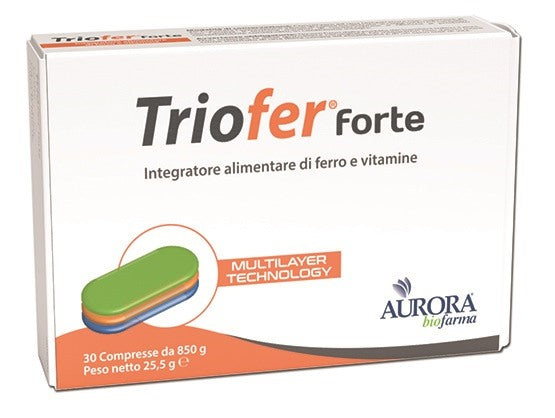 aurora biofarma triofer forte 30 compresse aurora licensing