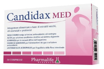 pharmalife research candidax med 30 compresse candidax ean 8051128634594