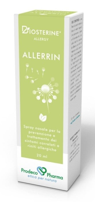 prodeco pharma biosterine allergy allerin 20 ml biosterine ean 8057968090545