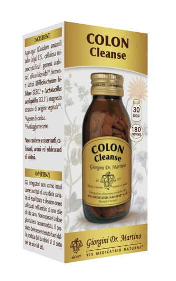giorgini ser vis colon cleanse 180 pastiglie giorgini ean 8056364777975